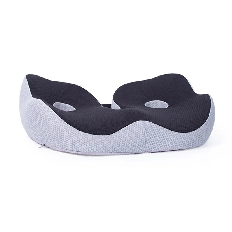 Coussin de siège en mousse à mémoire personnalisable pour le soulagement des os du bassin | Lersk