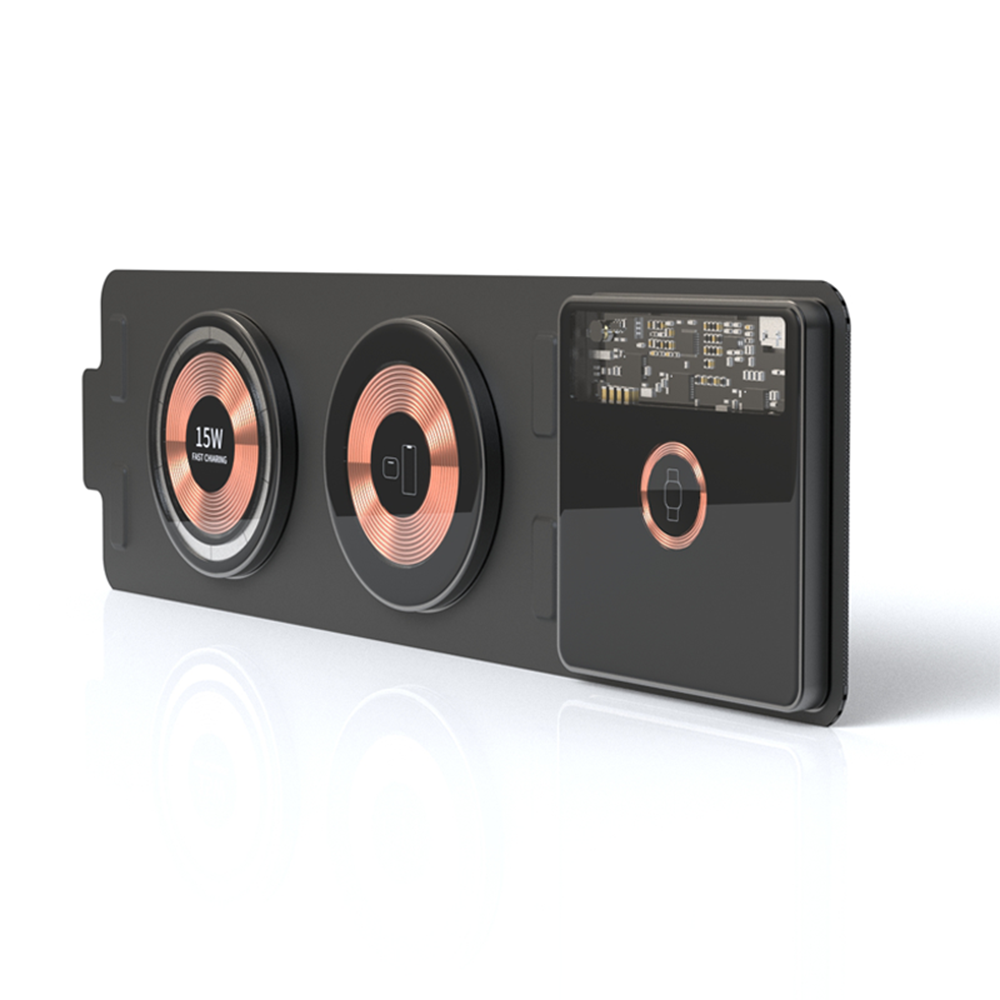 Nivio | 3-in-1 Fabric Storage and Wireless Phone Charger | Lersk