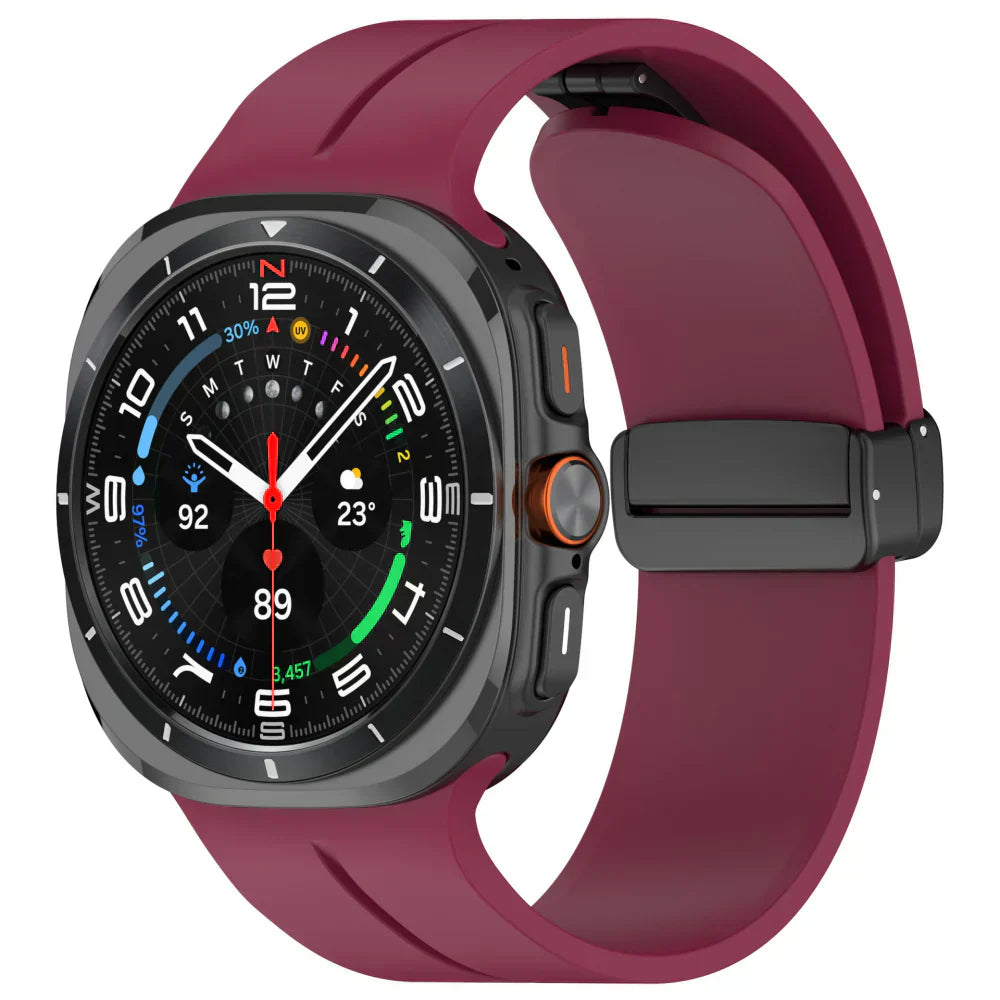 Nuvio Silicone Magnetic Strap for Samsung Galaxy Watch Ultra | Lersk