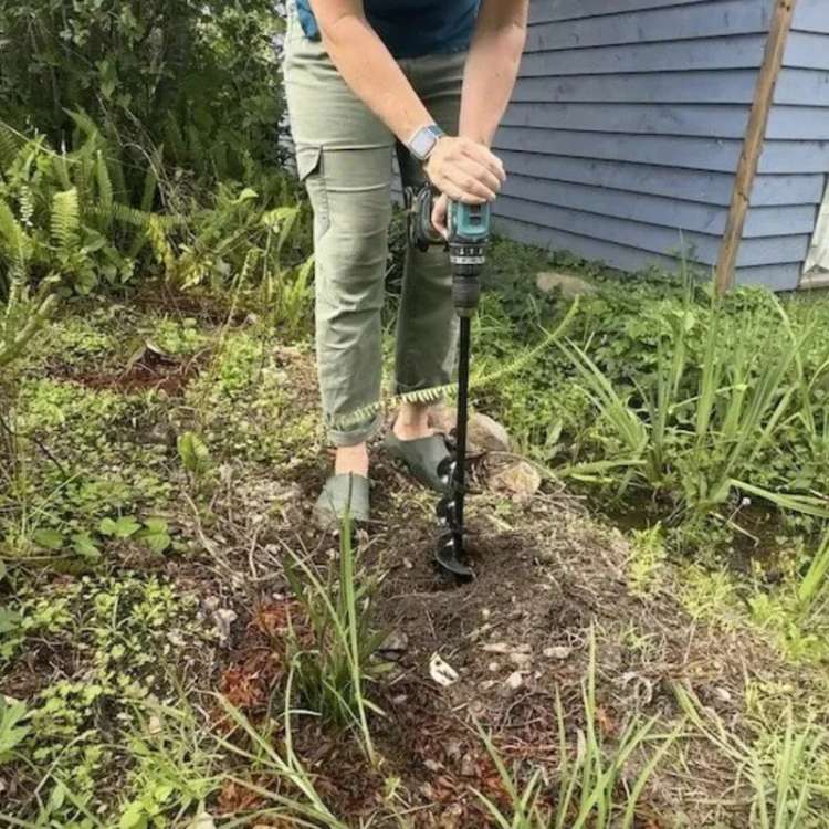 Punta da Trapano TerraPro per Giardino Pesante da 3 Pollici per Bulbi | Lersk