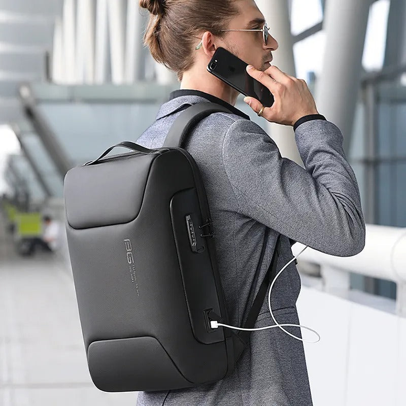 Mochila Antirroubo para Viajantes 15,6" Portátil Resistente à Água | Lersk