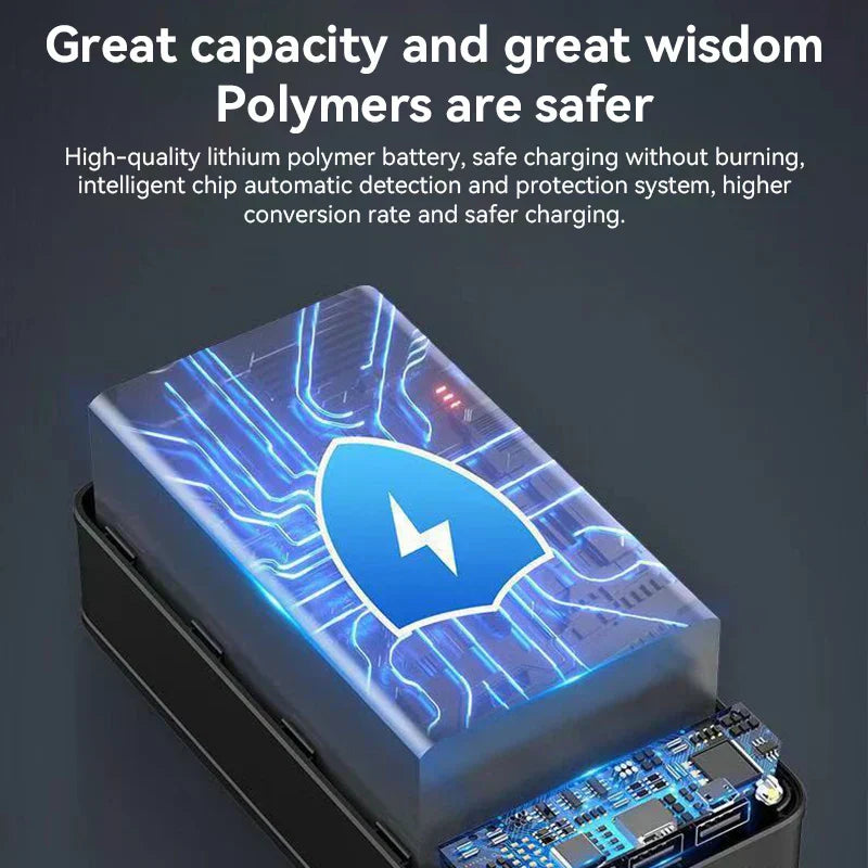 VexaCharge Ultra 100000mAh powerbanka s technologií rychlého nabíjení | Lersk