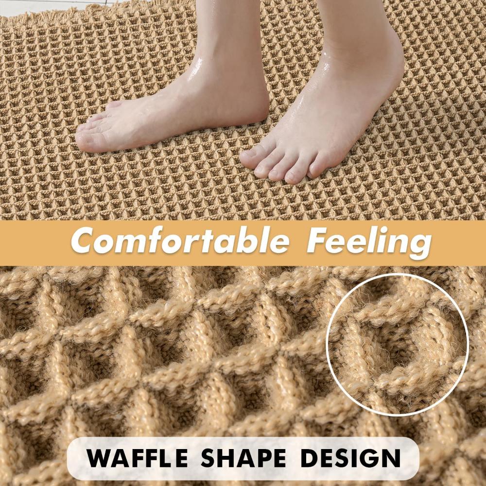 Waffle Weave Bath Mat | Lersk
