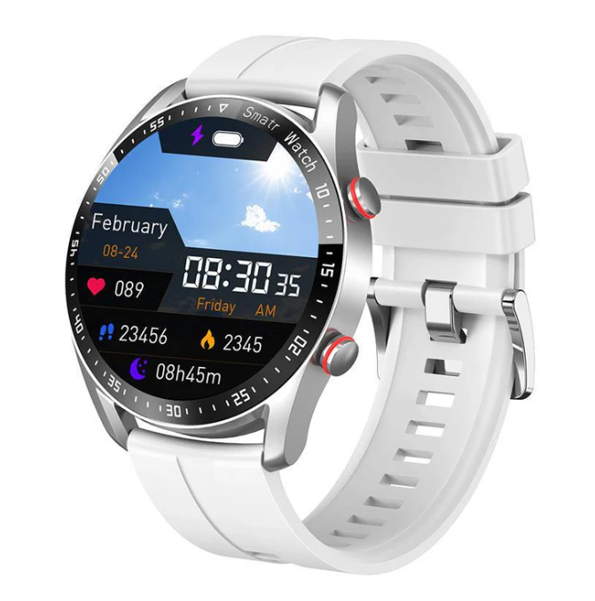 Men's Waterproof Bluetooth Smartwatch ECG Heart Rate Monitor | Lersk