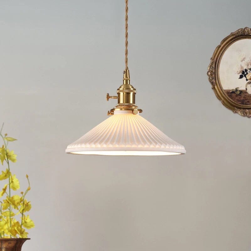 Liora | Białe ceramiczne lampy wiszące | Lersk