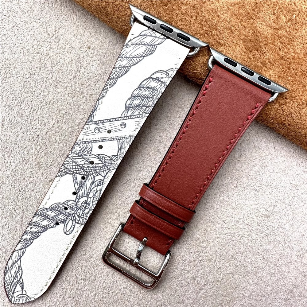 Caldera Leather Strap For Apple Watch | Lersk
