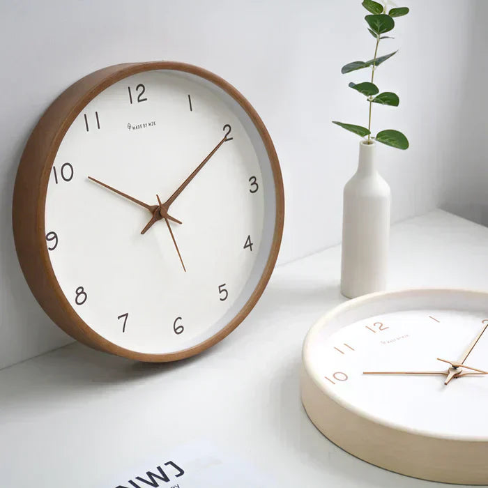 QuietOak Elegant Analog Wall Clock With Quiet Movement Home | Lersk