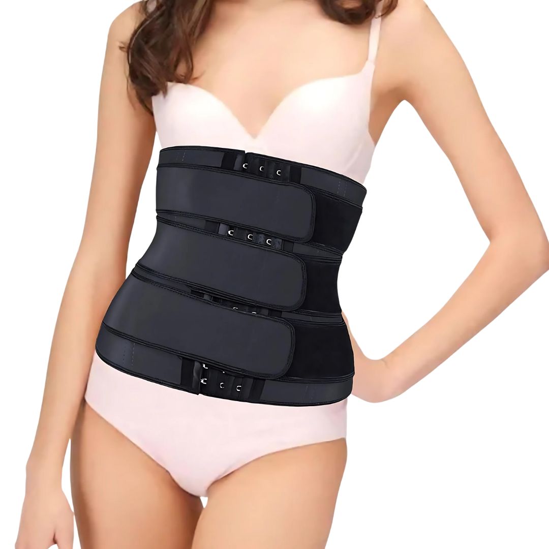 ThermoCore Waist Trainer Belt With Triple Compression Breathable Neoprene Fit Post-Workout And Postpartum Use | Lersk