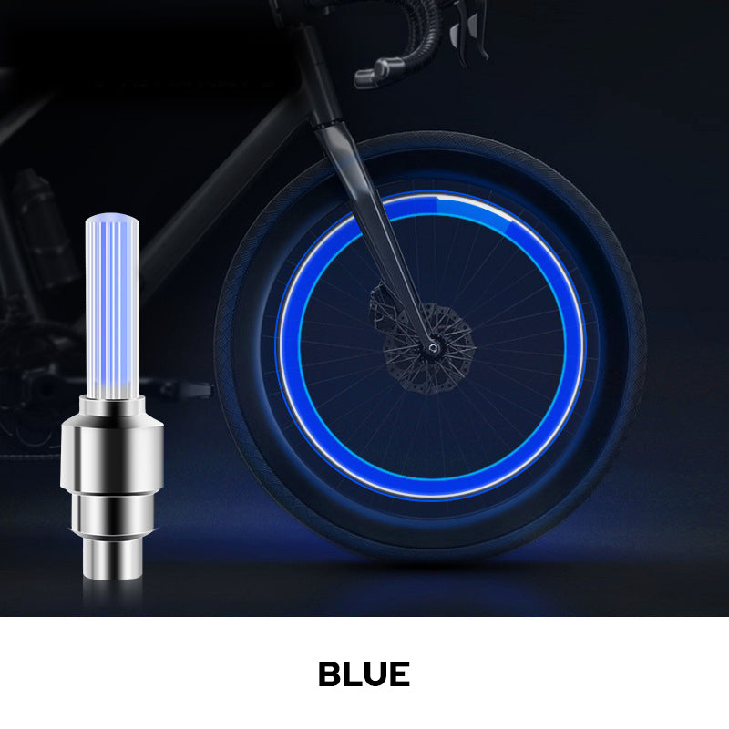 Wasserdichte LED-Felgenbeleuchtung für Fahrräder, Fahrradfelgenlicht-Zubehör für Nachtfahrten | Lersk