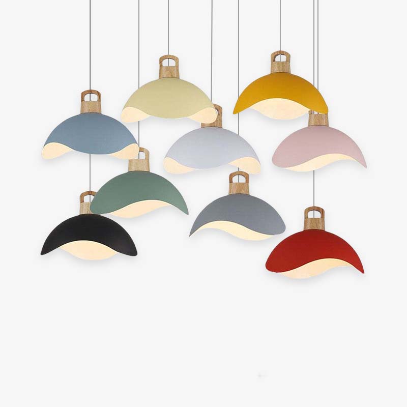 Noctara Vintage Pendant Light in Black Matte Metal | Lersk