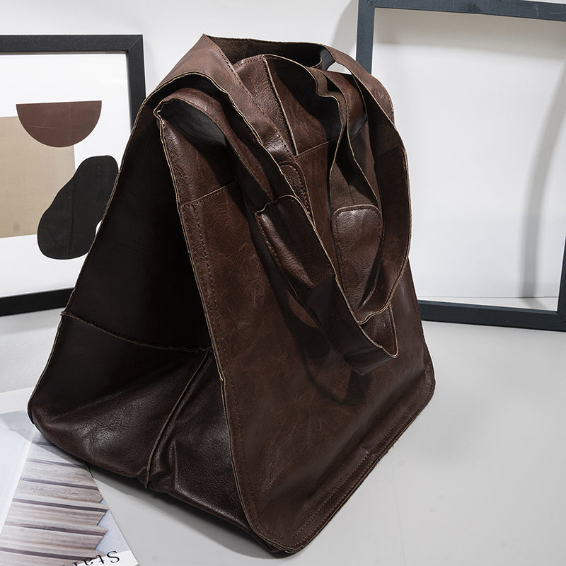 Übergroße Leder-Wochenendtaschen für Reisen und den täglichen Gebrauch an Wochenenden und Kurztrips | Lersk