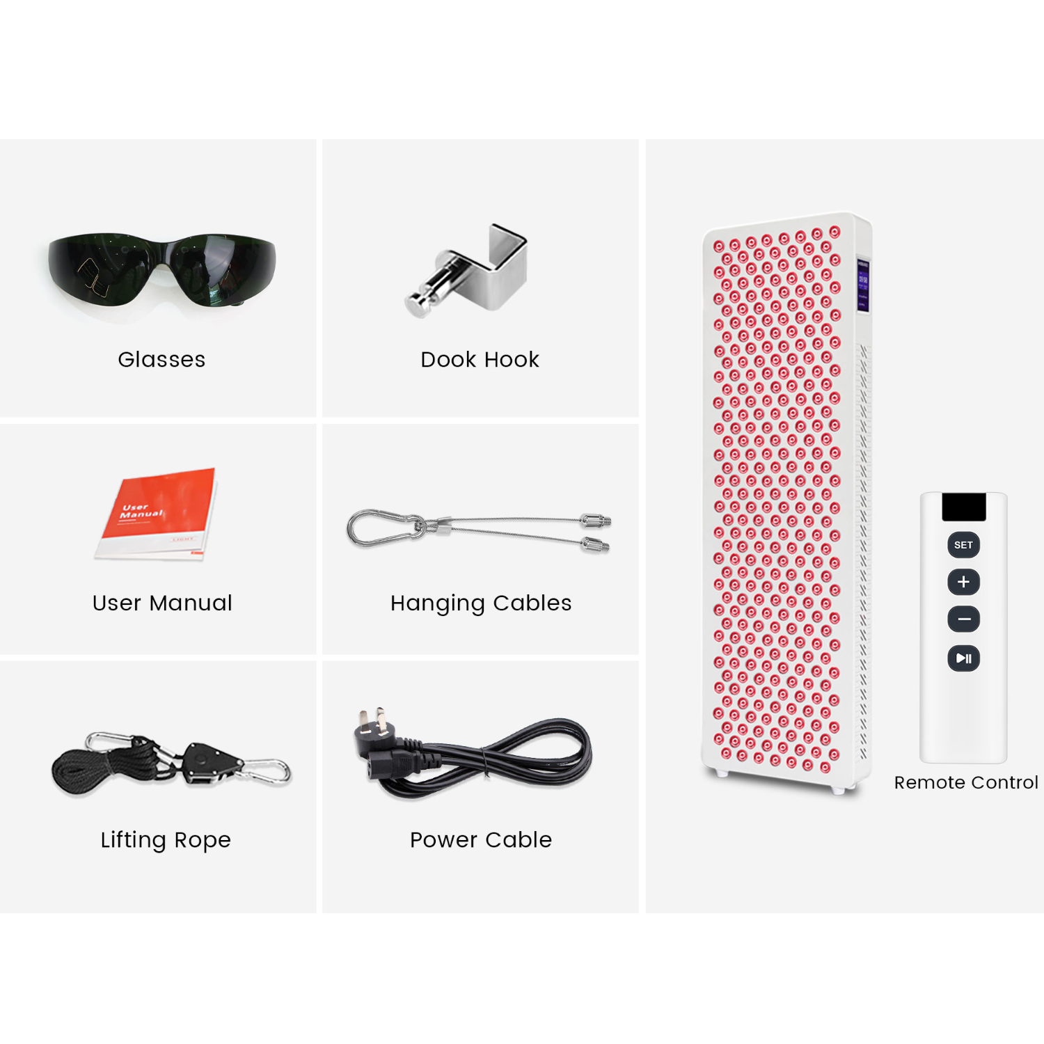 SolaraNova Full Body Red Light Therapy Panel With Multi Wavelength Pulsing | Lersk