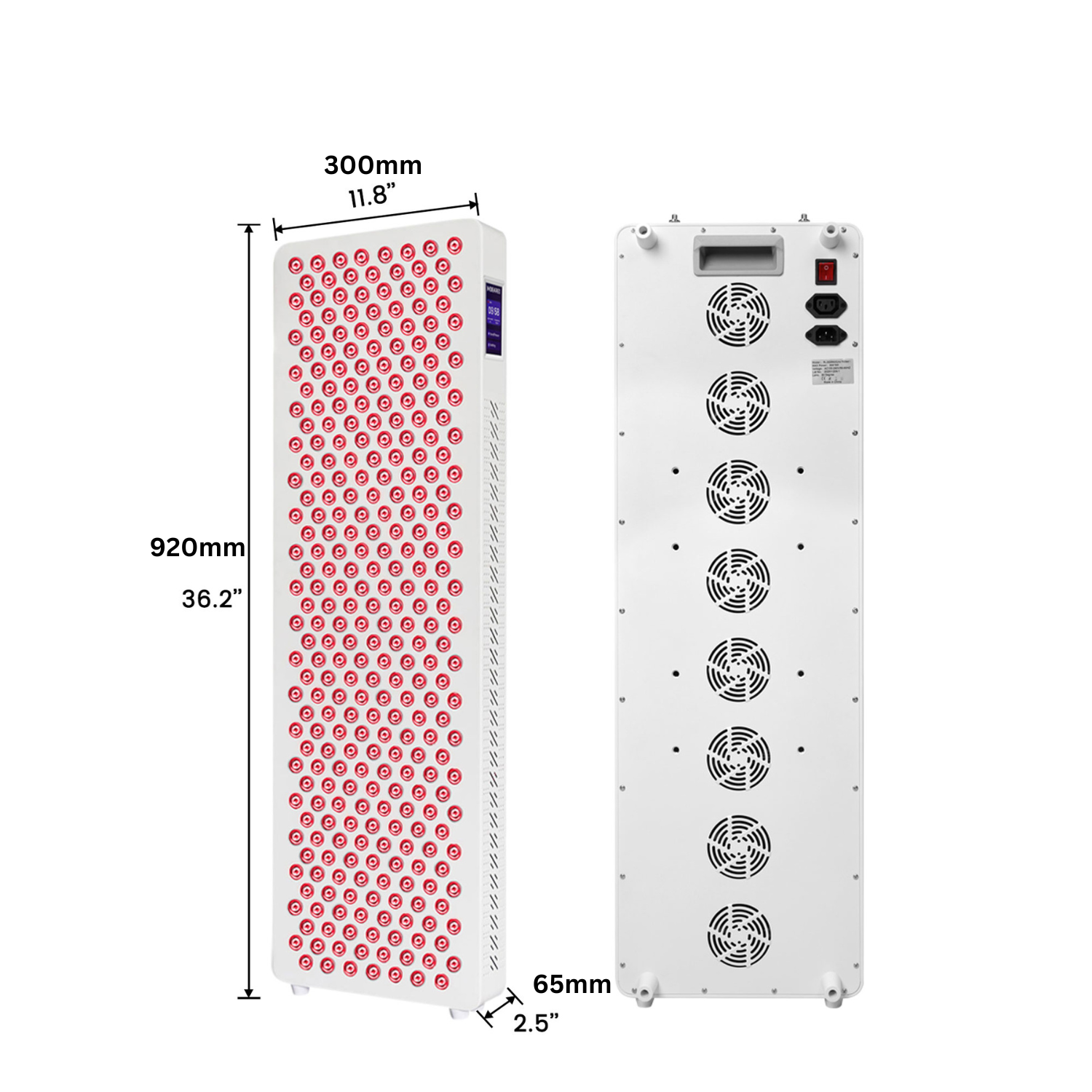 SolaraNova Full Body Red Light Therapy Panel With Multi Wavelength Pulsing | Lersk