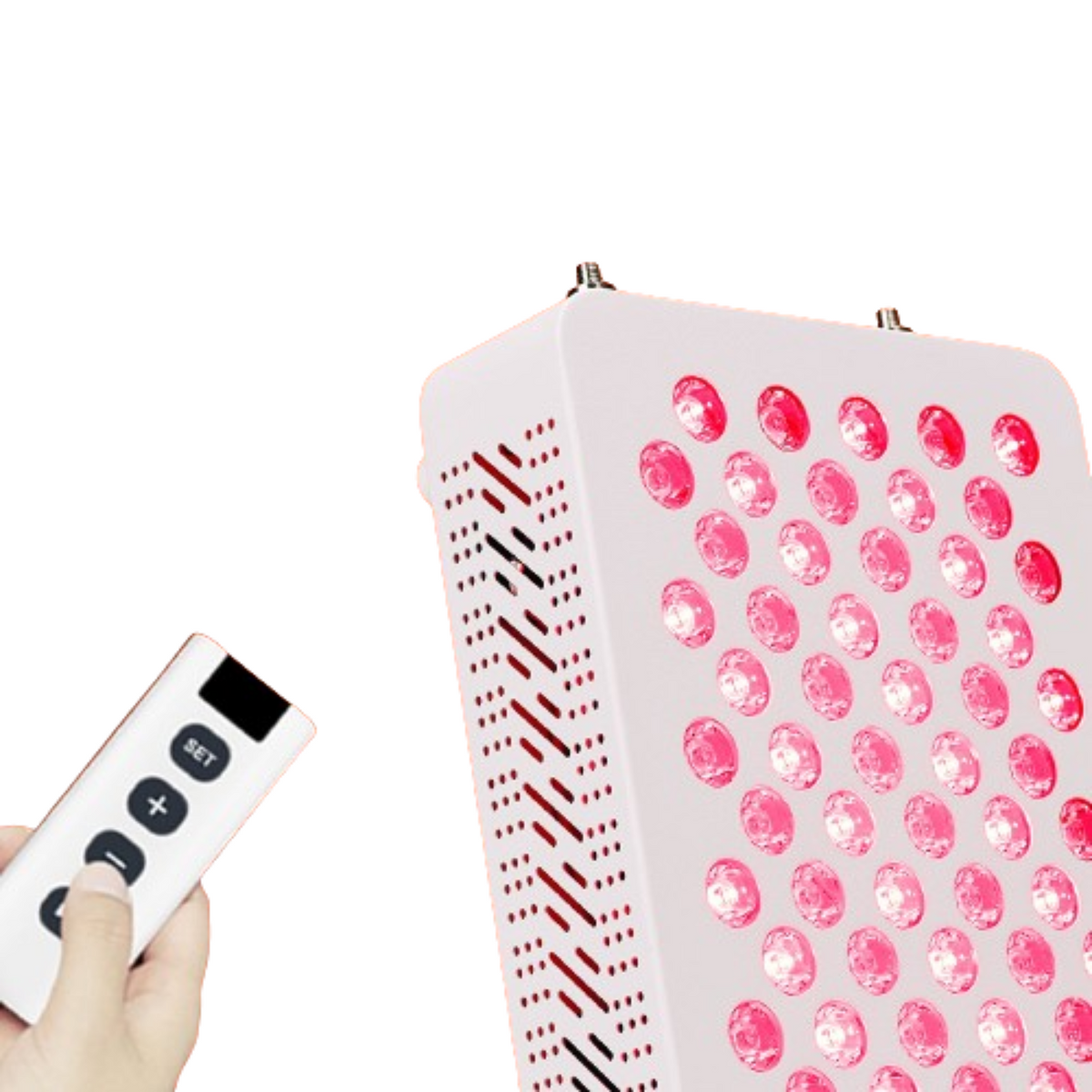 Virelle Red Light Tabletop Panel With Dimming And Pulsing Multi Wave Therapy