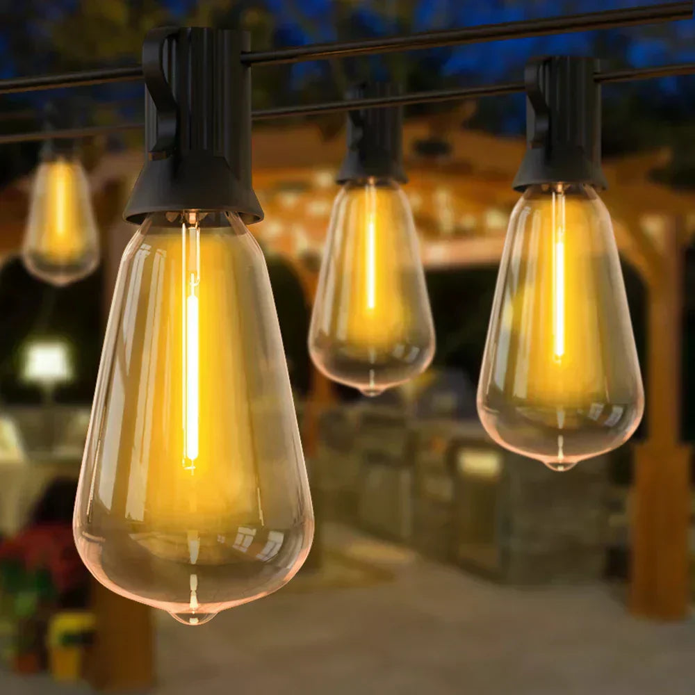 LumiRain Vandtætte LED Lyskæder til Udendørs Stemning og Fester | Lersk