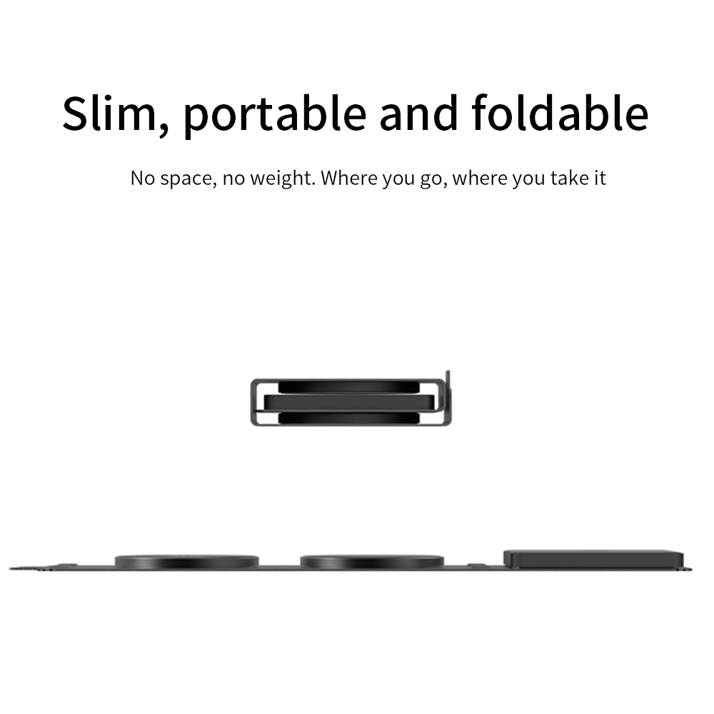 Nivio | 3-in-1 Fabric Storage and Wireless Phone Charger | Lersk
