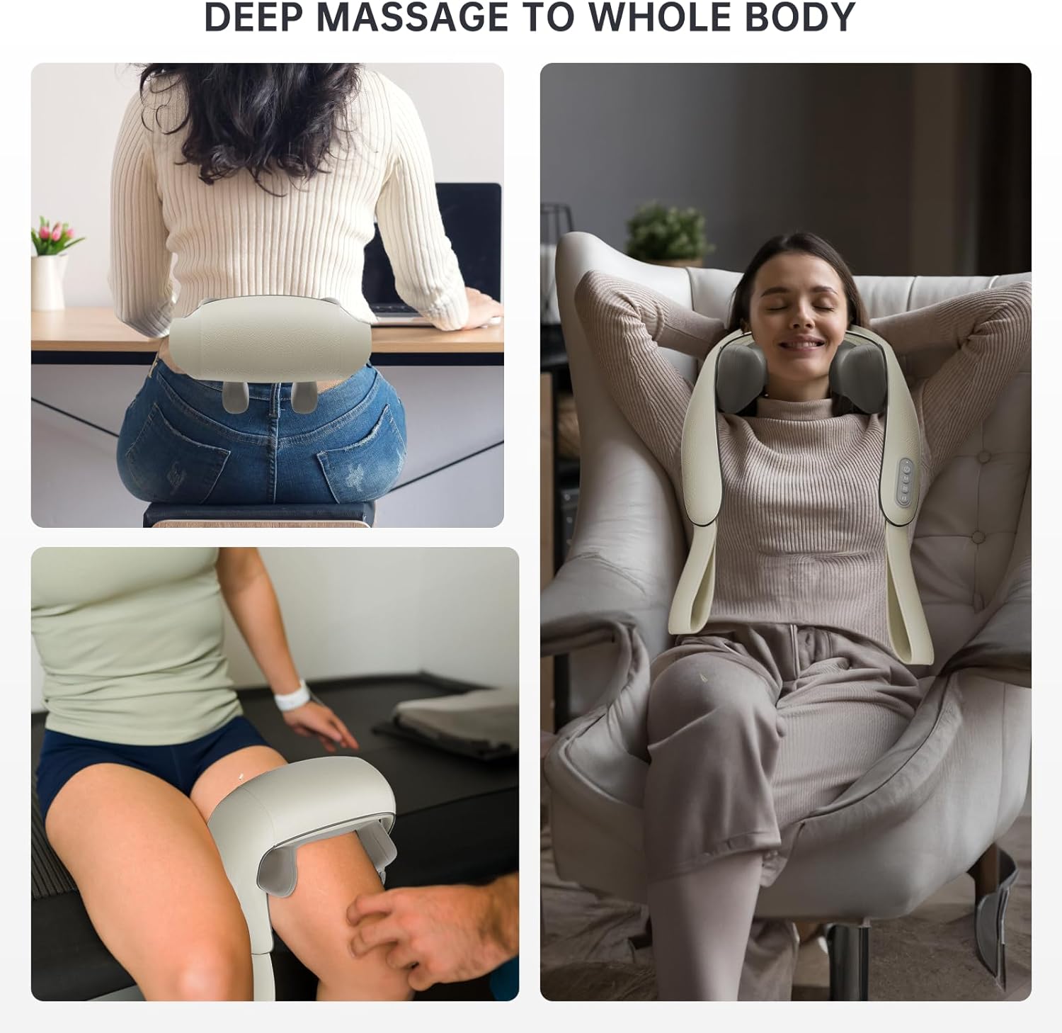 Electric Neck Massager Instant Relief For Busy Pros | Lersk