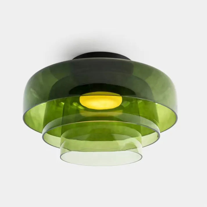 Lumenweave Nordic Ceiling Light With Handcrafted Glass Shade | Lersk