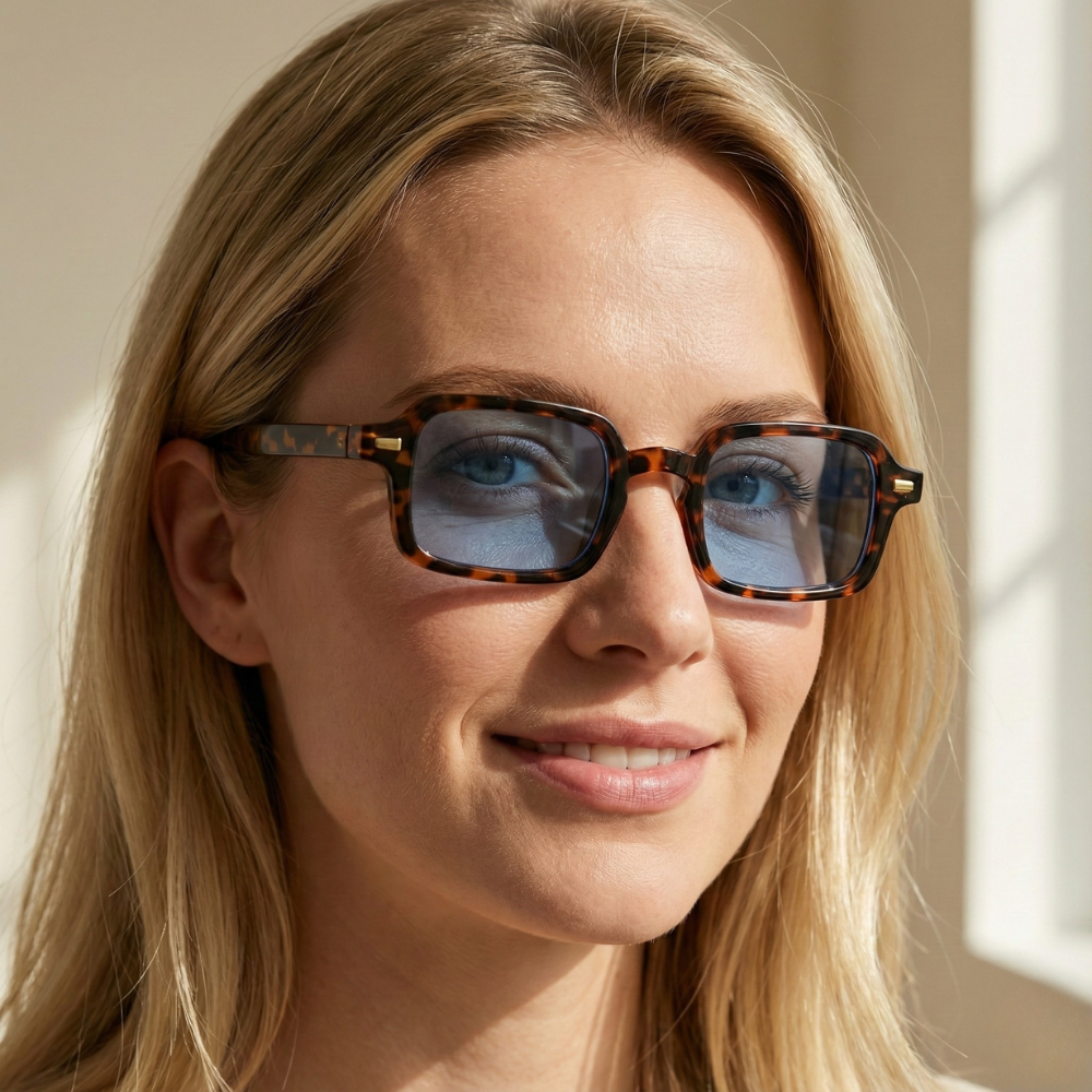 Occhiali da sole classici da uomo Nova UV400 con lenti colorate | Lersk