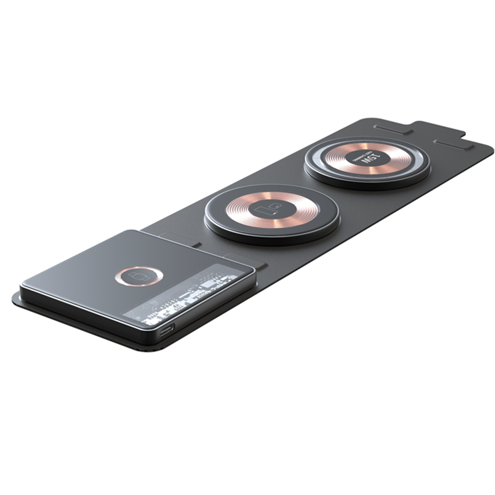 Nivio | 3-in-1 Fabric Storage and Wireless Phone Charger | Lersk