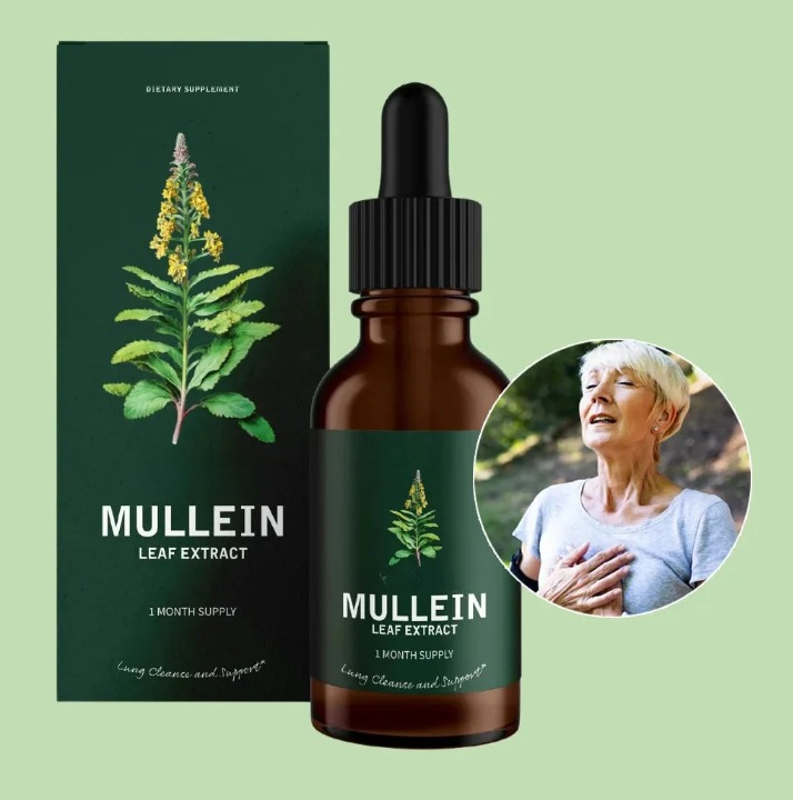 Mullein Chlorophyll Lung Support for Everyday Breathing - natural detox | Lersk