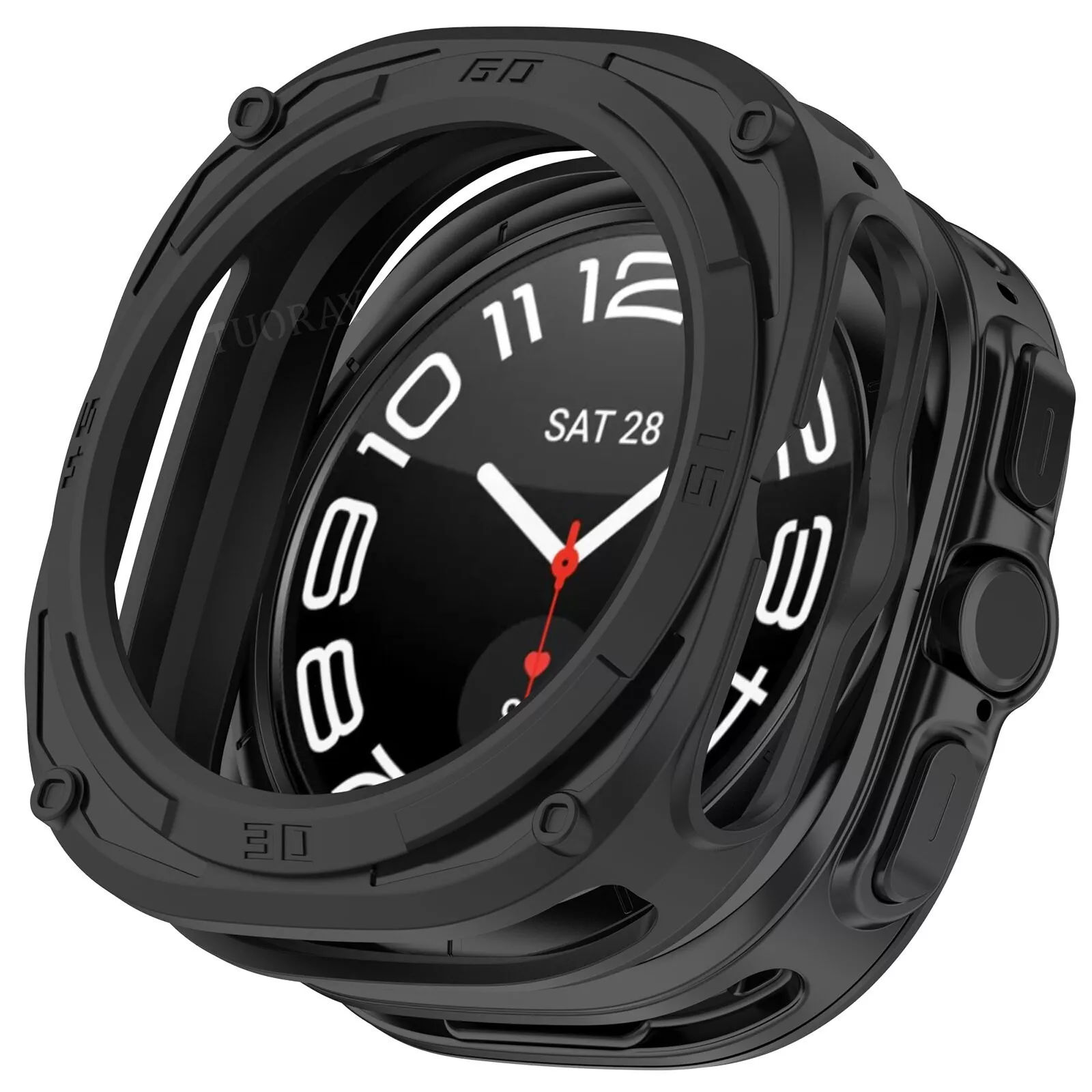 Coque creuse résistante aux chocs Kirrea en TPU pour Samsung Watch Ultra 47mm | Lersk
