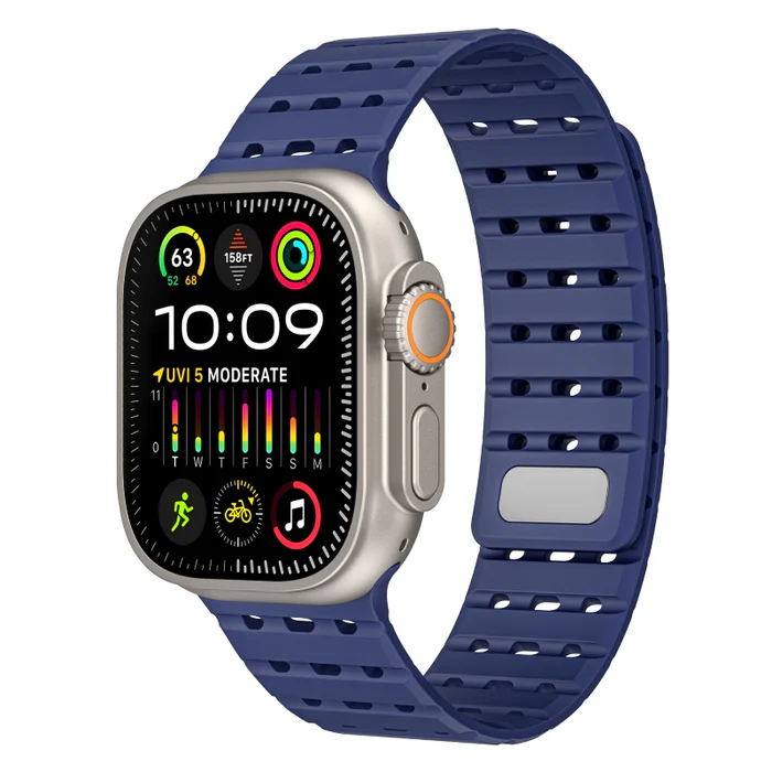 Averlo Magnetic Breathable Silicone Strap for Apple Watch | Lersk