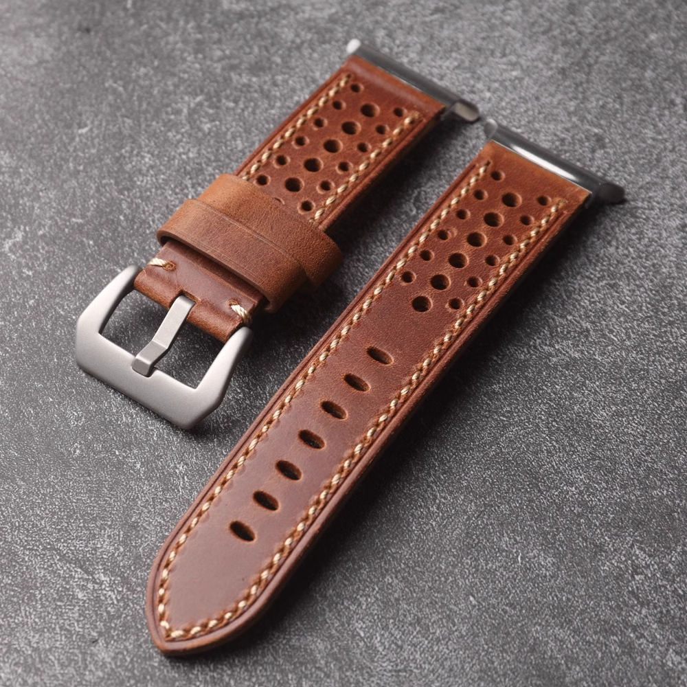 Aldera | Vintage Racing-Stil Urrem til Samsung Watch Ultra
