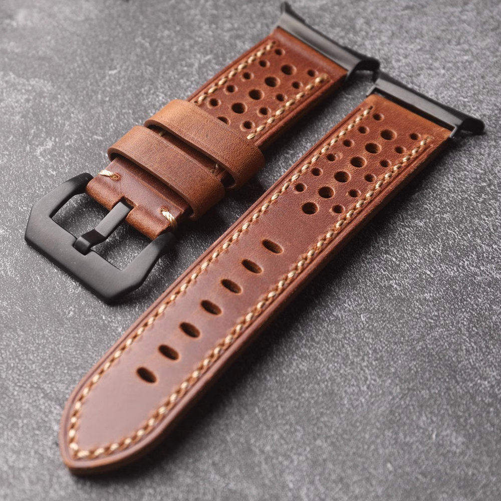 Aldera | Vintage Racing-Stil Urrem til Samsung Watch Ultra