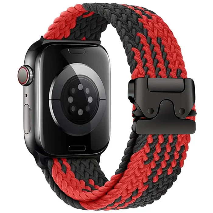 Aeron stræk nylonrem med faldskærmsspænde til alle Apple Watch-serier | Lersk