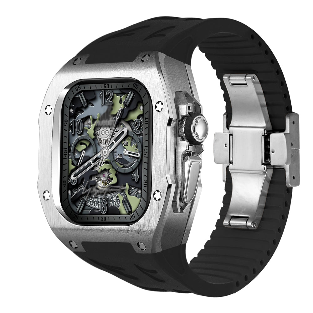 AeroNova Titanium Case & Fluororubber Band for AW Ultra | Lersk