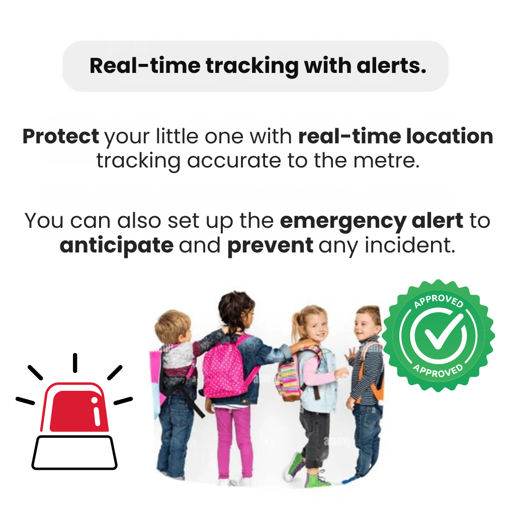 GPS Tracker for Kids: Real-Time Updates, Waterproof and Long Battery | Lersk