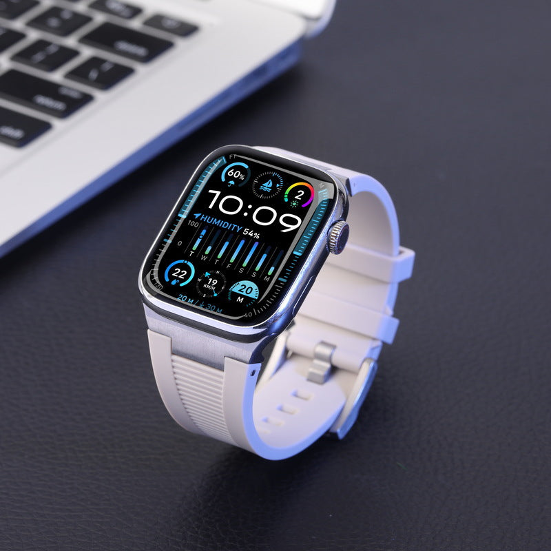 Fascia connettore in silicone AriaLink per Apple Watch | Lersk