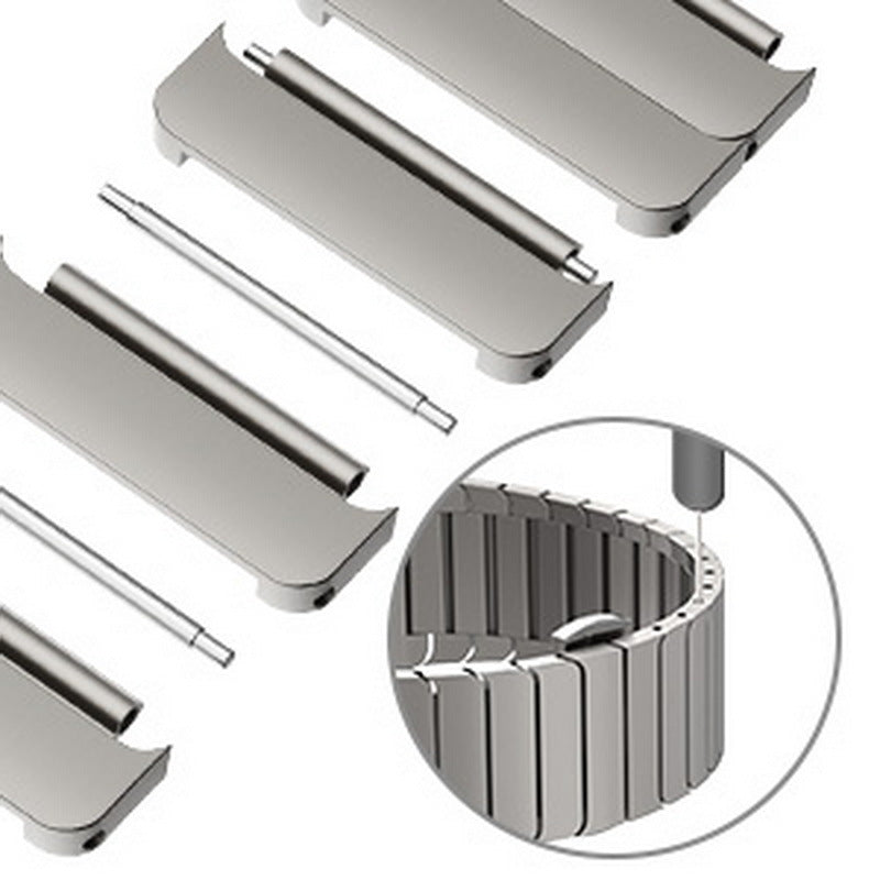 Stainless Steel Butterfly Clasp Band Compatible With Samsung Galaxy Watch 4/5/6/7 Pro | Lersk