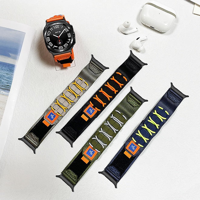 Vellaro | Cinturino Intrecciato in Nylon di Design per Samsung Watch 7 Ultra | Lersk