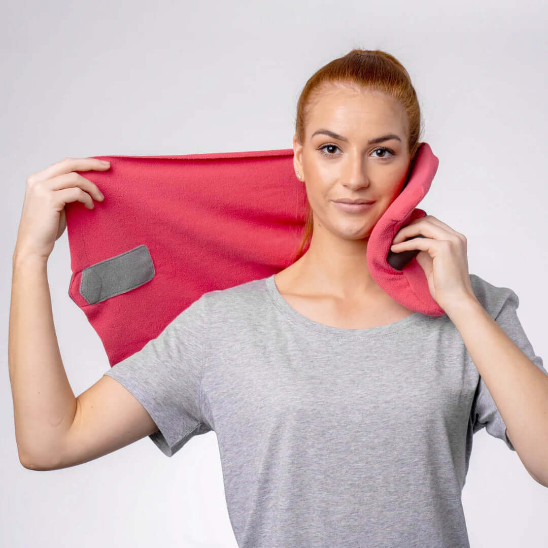 Cuscino da Viaggio con Supporto per il Collo per un Riposo Comodo in Posizione Verticale | Lersk