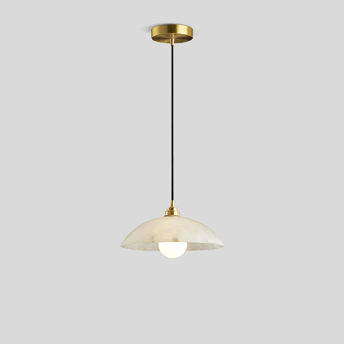 Lámpara colgante Dome Spanish Alabaster para comedor | Lersk