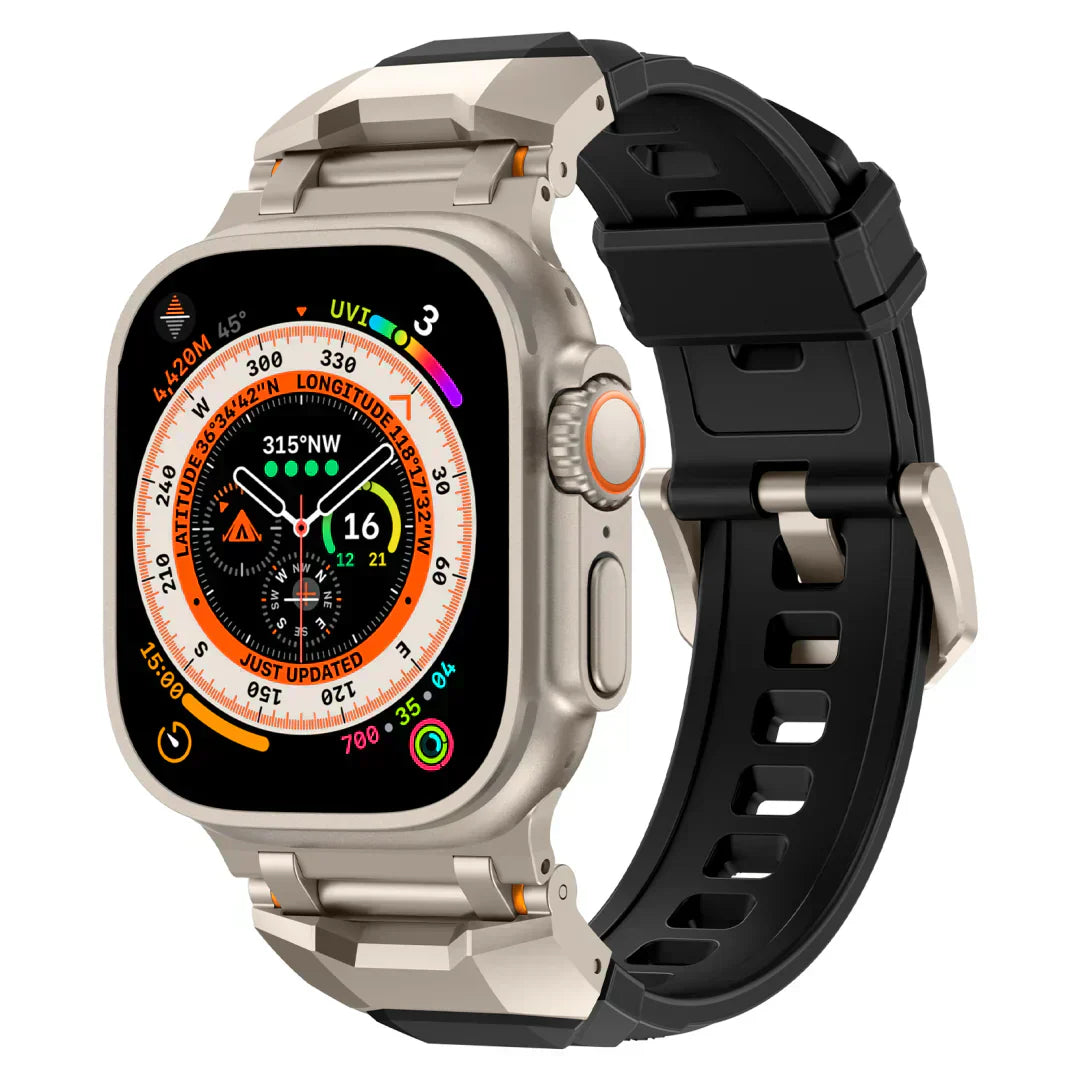 Norell odolný FKM řemínek kompatibilní s Apple Watch | Lersk