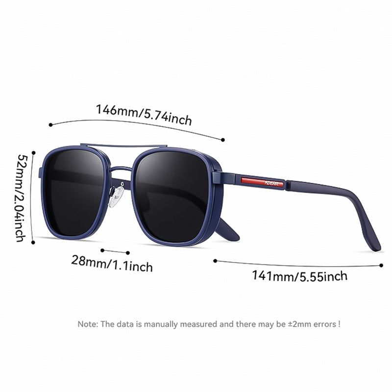 Vintage Polarized Sunglasses For Outdoor Enthusiasts Lightweight Anti Blue Light | Lersk