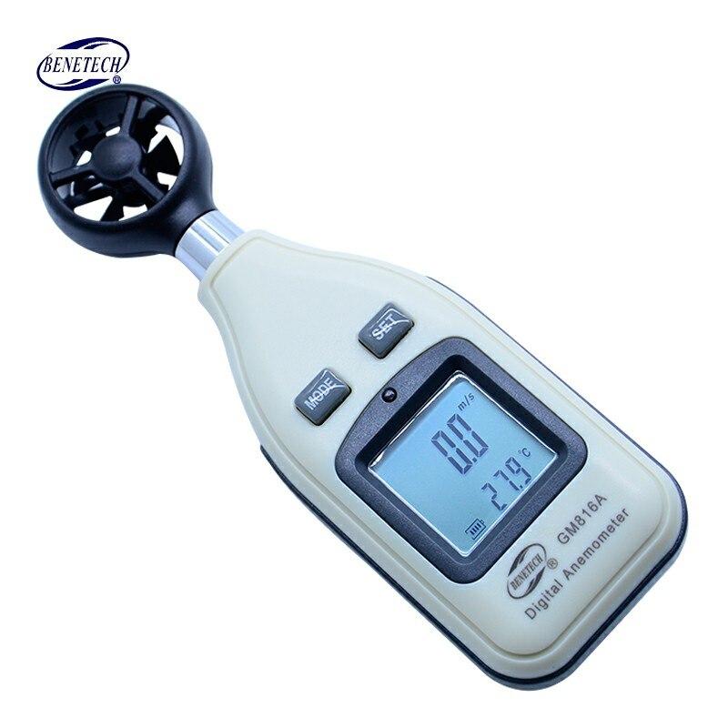 ZephyrPro Handheld Wind Speed Meter With Backlit LCD | Lersk