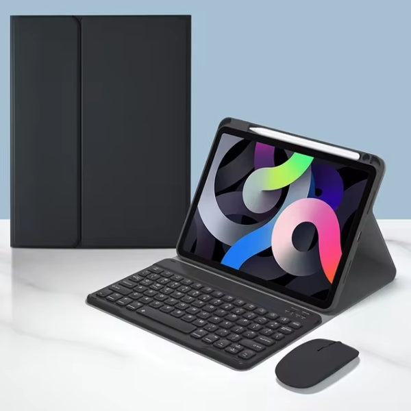 Trådløst tastaturcover til iPad med roterende design til iPad-entusiaster og tabletbrugere | Lersk