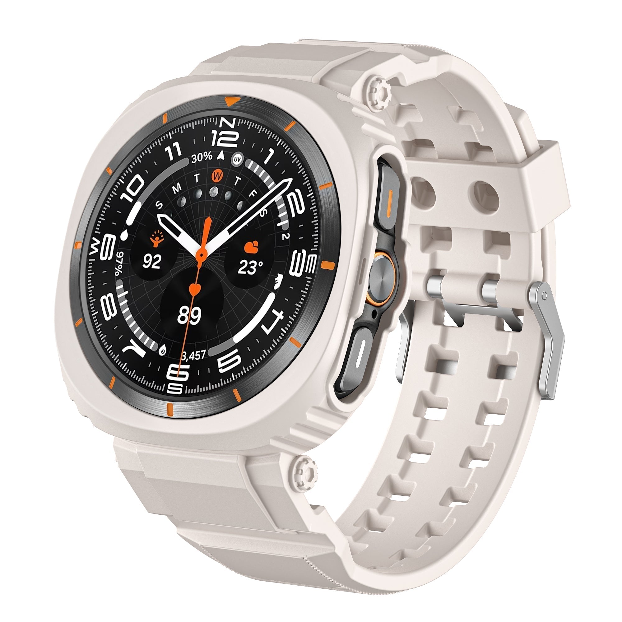 Bracelet et coque FlexTone Sport en TPU pour Samsung Galaxy Watch Ultra 47mm | Lersk