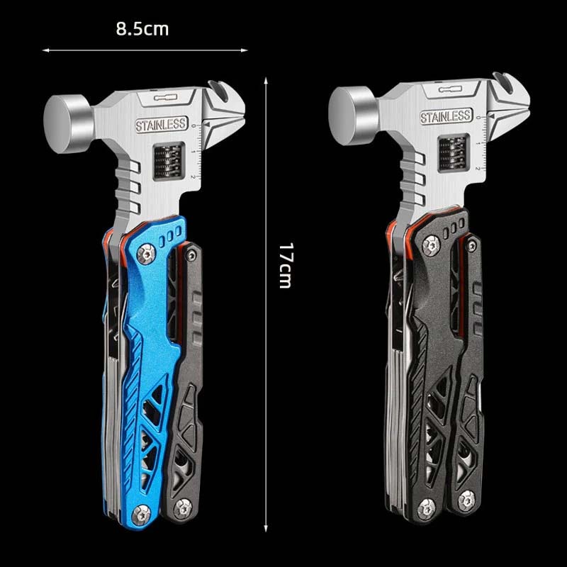 Multifunctional Stainless Steel Folding Body Ball Hammer For Daily Tasks And Adventures | Lersk