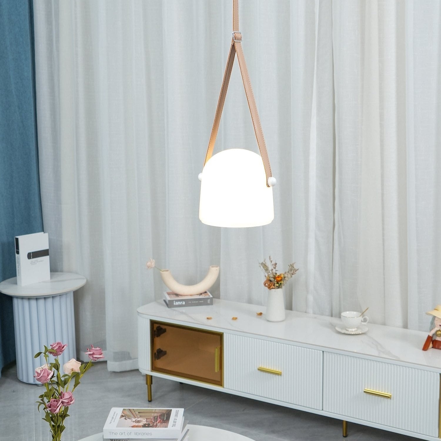 AerisLume | Moderne glas- og metalpendel til hjemmet | Lersk