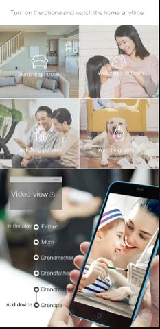 NovaGuard EchoCam 1080P WiFi Security Cam with Night Vision