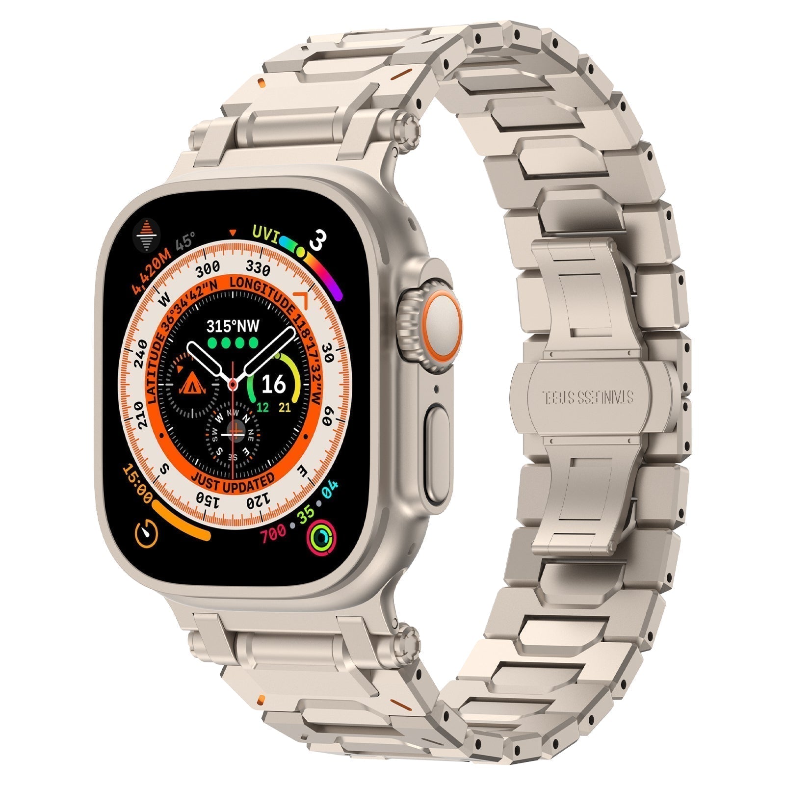 Navaro Stainless Steel Band for Smartwatches | Lersk