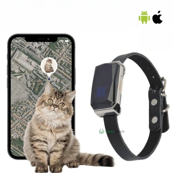Verstellbarer wasserdichter GPS-Tracker für Haustiere mit unbegrenzter Reichweite | Lersk