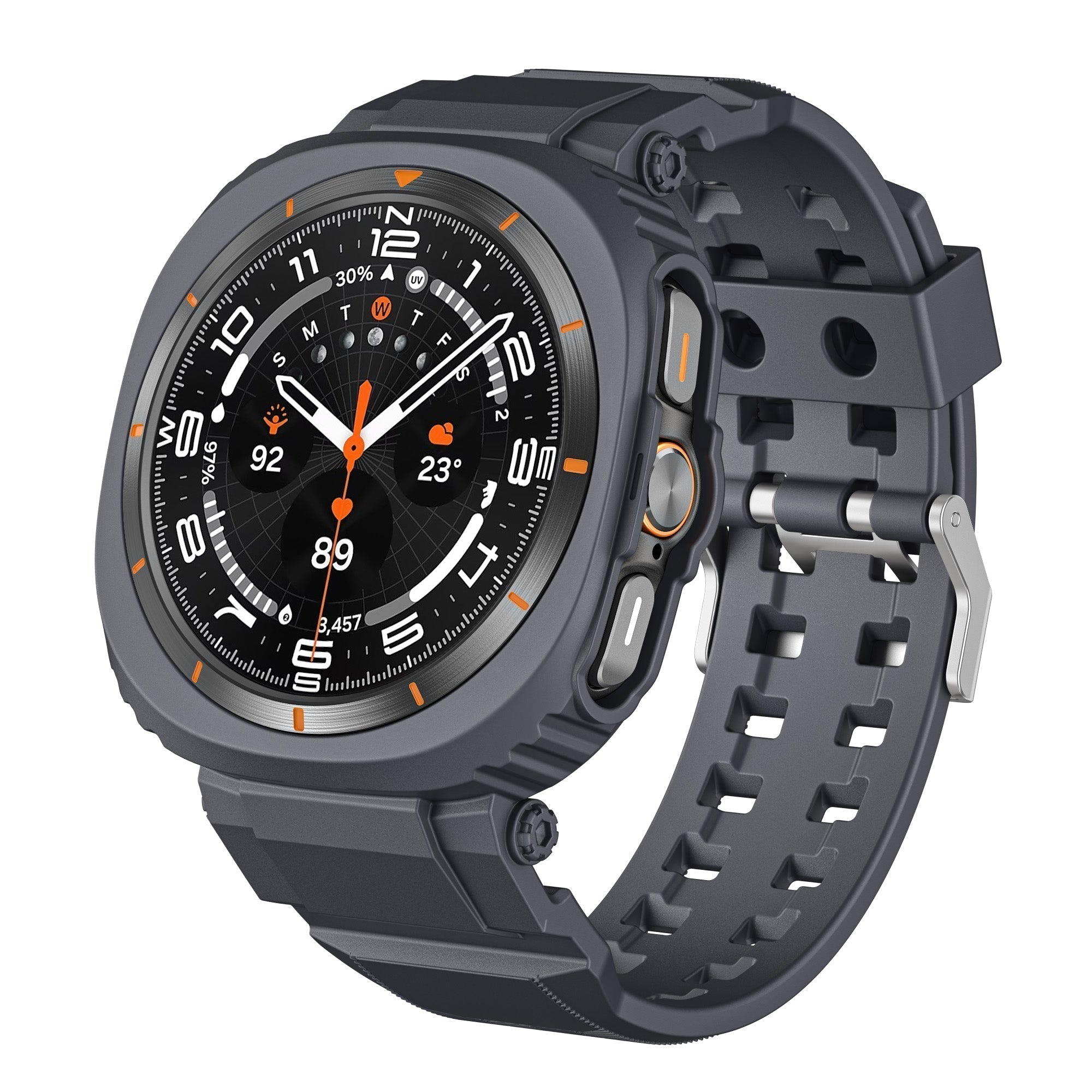 Bracelet et coque FlexTone Sport en TPU pour Samsung Galaxy Watch Ultra 47mm | Lersk