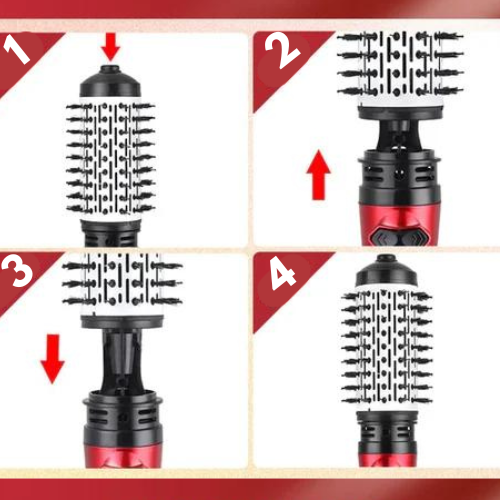 Lumiara | Spazzola per Capelli 3-in-1 | Lersk