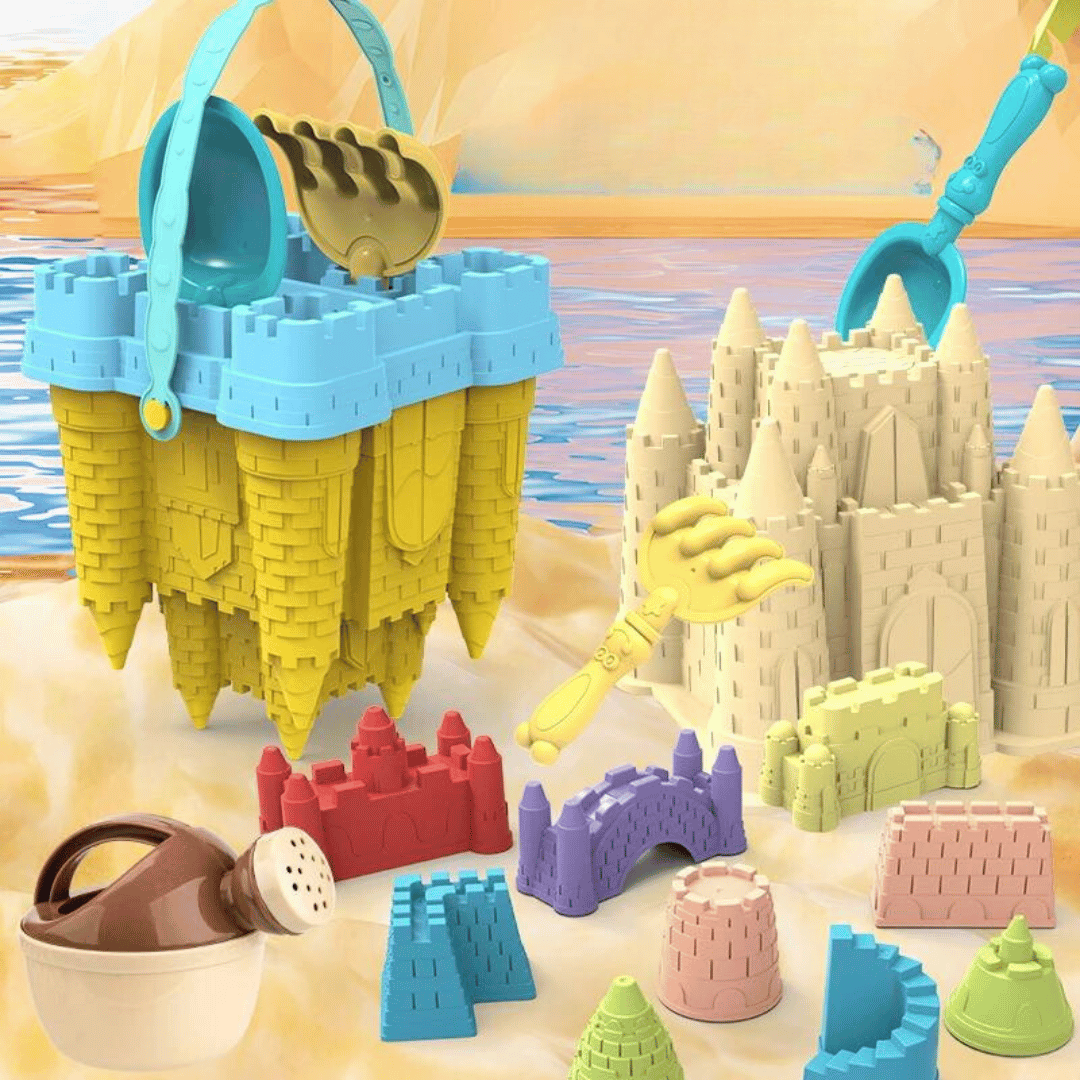 Ensemble de jeu château de sable SandMaster pour enfants Construisez grand, jouez sans fin avec le set château de sable SandMaster | Lersk